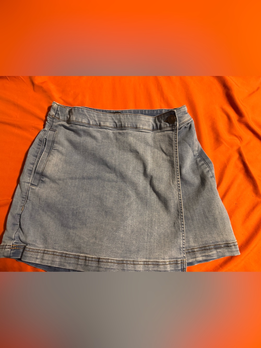 One 5 One Jean Medium Skort